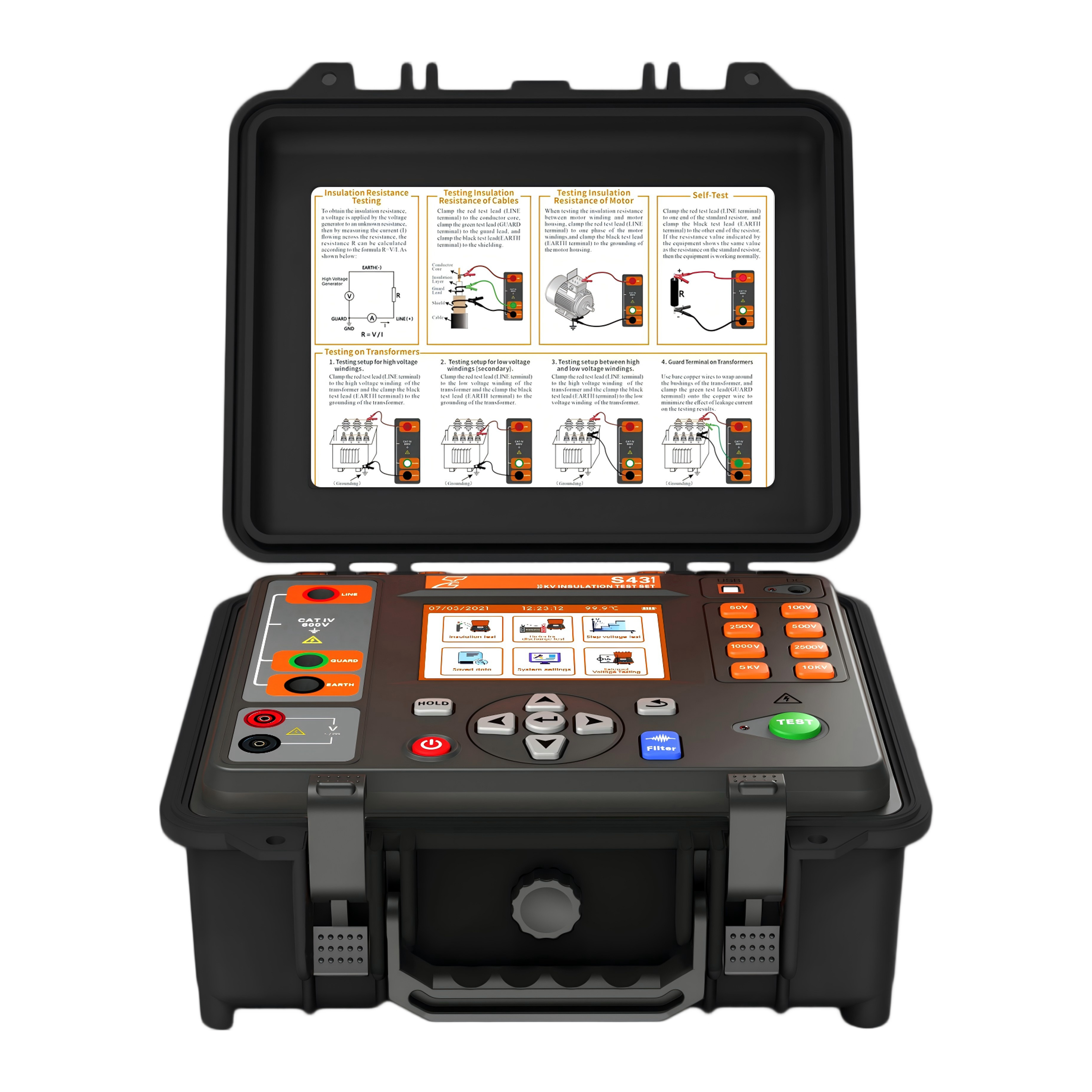 S431 10KV Insulation Test Set
